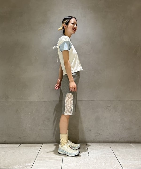 ササキさんの「BEAMS WOMEN｜【別注】PICCADILLY / RIB TEE」を使ったコーディネート