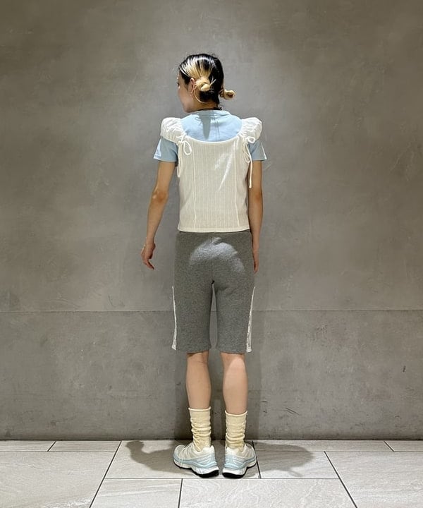 ササキさんの「BEAMS WOMEN｜【別注】PICCADILLY / RIB TEE」を使ったコーディネート