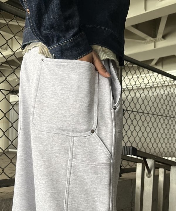 NADEL ナデールさんの「BEAMS WOMEN｜ダブルニースウェットパンツ」を使ったコーディネート