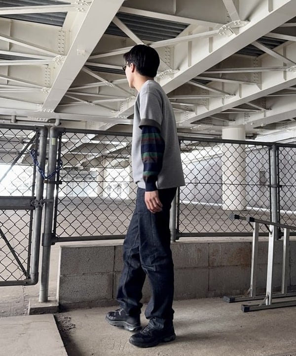 川崎 駿希さんの「BEAMS WOMEN｜BEAMS / カノコ天竺 クルーネック」を使ったコーディネート