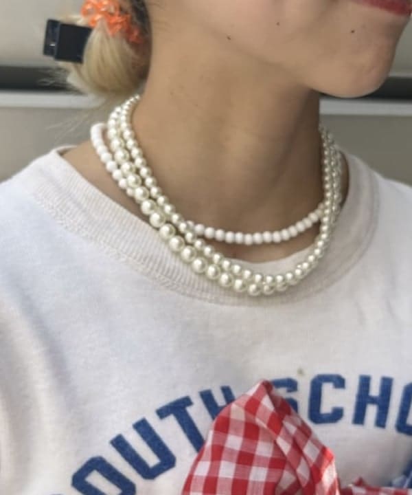 MATSUMOTO AMIさんの「BEAMS WOMEN｜がま口 バッグ」を使ったコーディネート