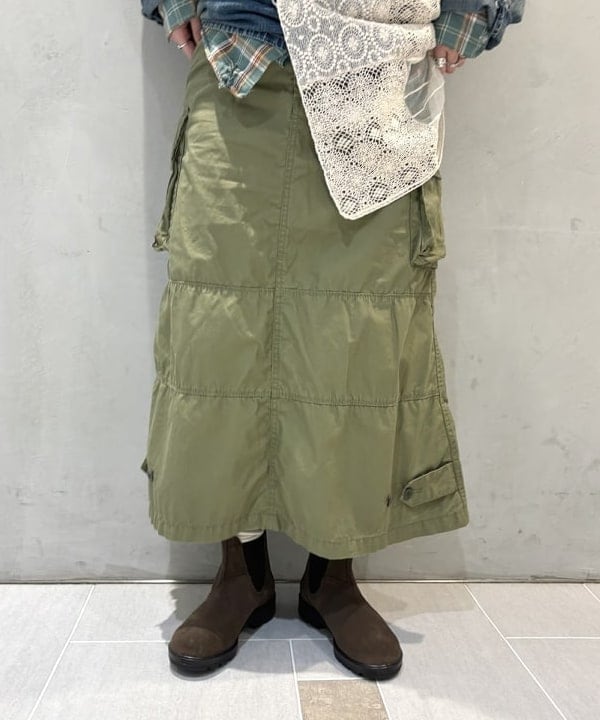 kawaiさんの「BEAMS WOMEN｜【別注】BUZZ RICKSON’s / USED DENIM PULLOVER」を使ったコーディネート