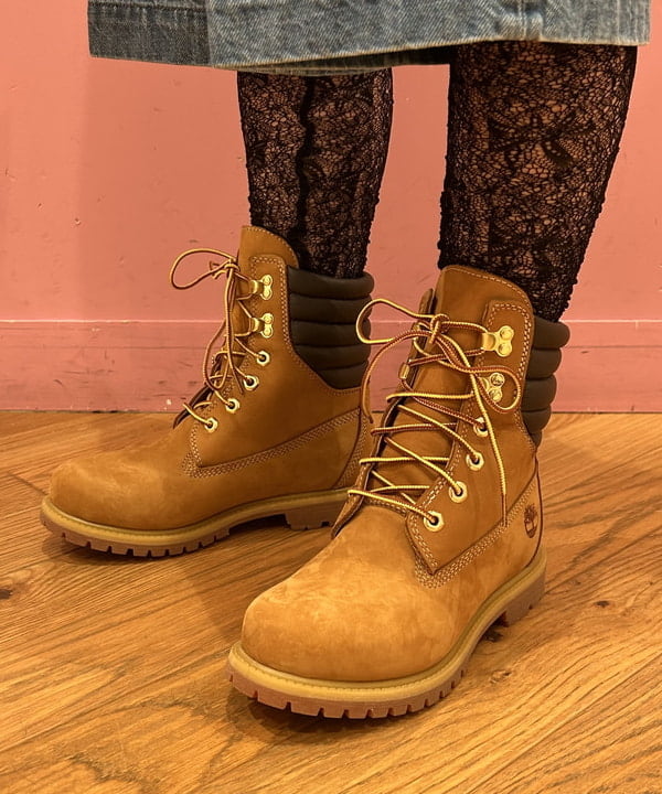 リズさんの「BEAMS WOMEN｜Timberland × Ray BEAMS / 8inch Puffer Boots」を使ったコーディネート