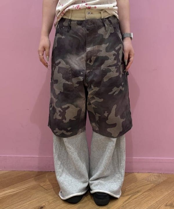 ケミオさんの「BEAMS WOMEN｜ダブルニー ショーツ」を使ったコーディネート