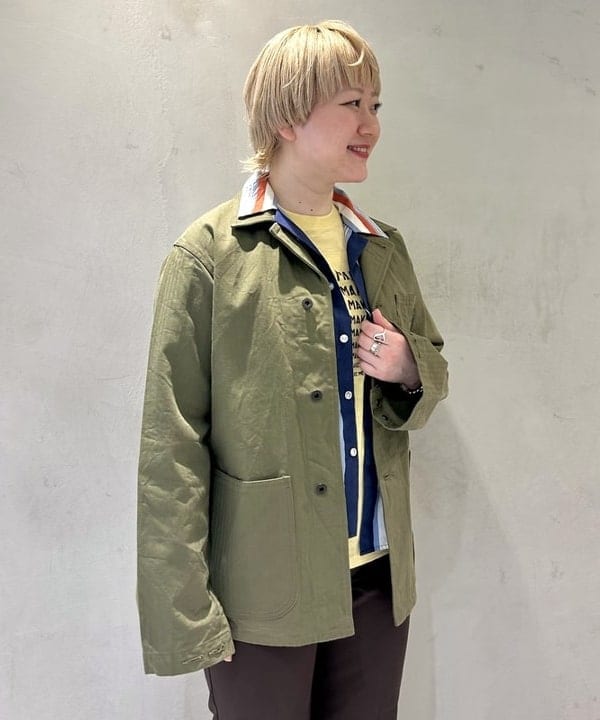 スミレさんの「BEAMS WOMEN｜ライン メッセージ Tシャツ」を使ったコーディネート