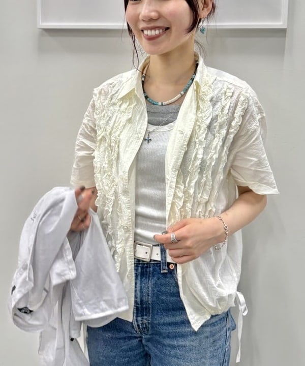 SHINAGAWAさんの「BEAMS WOMEN｜【別注】Healthknit / リブ タンク セット」を使ったコーディネート