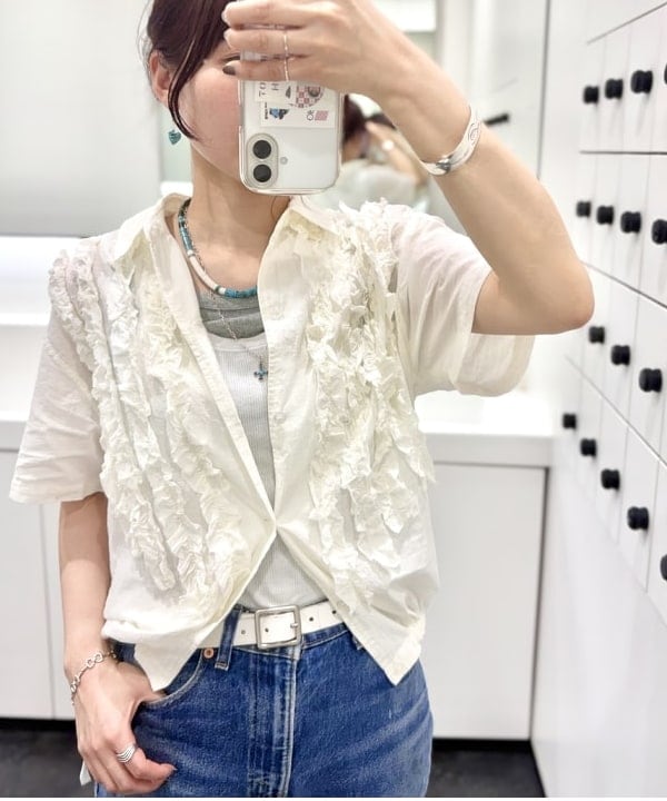 SHINAGAWAさんの「BEAMS WOMEN｜【別注】Healthknit / リブ タンク セット」を使ったコーディネート