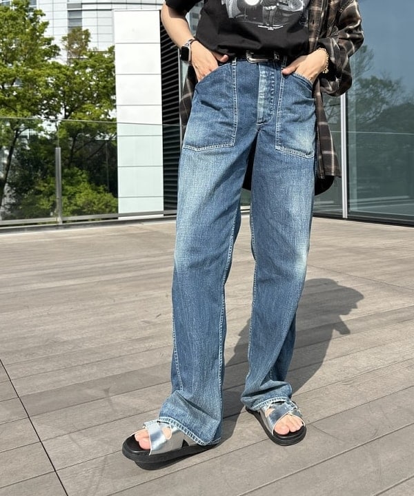 Heg.さんの「【別注】BUZZ RICKSON’s / USED USARMY PANTS」を使ったコーディネート