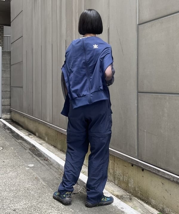 ミナミマリコさんの「BEAMS WOMEN｜ボーイ ベーシック Tシャツ」を使ったコーディネート