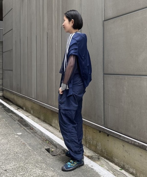 ミナミマリコさんの「BEAMS WOMEN｜ボーイ ベーシック Tシャツ」を使ったコーディネート