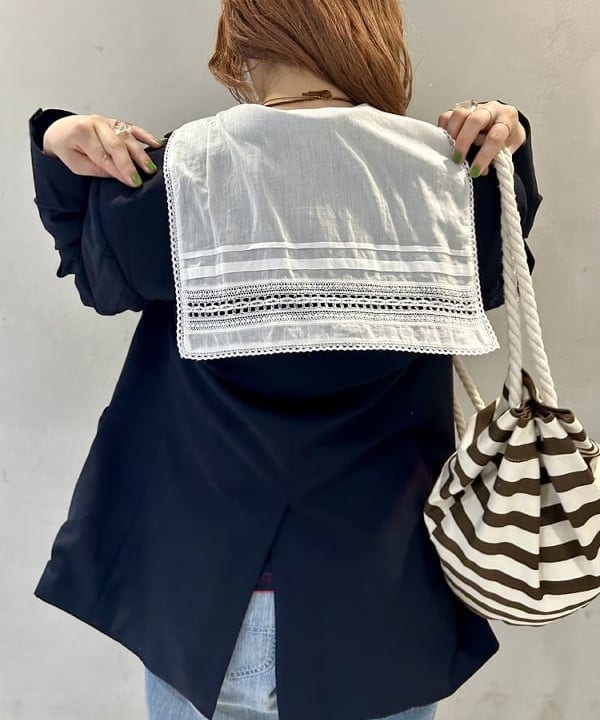 ナツハさんの「BEAMS WOMEN｜マリン バッグ」を使ったコーディネート