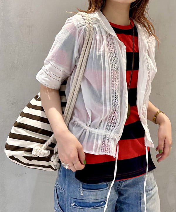 ナツハさんの「BEAMS WOMEN｜マリン バッグ」を使ったコーディネート