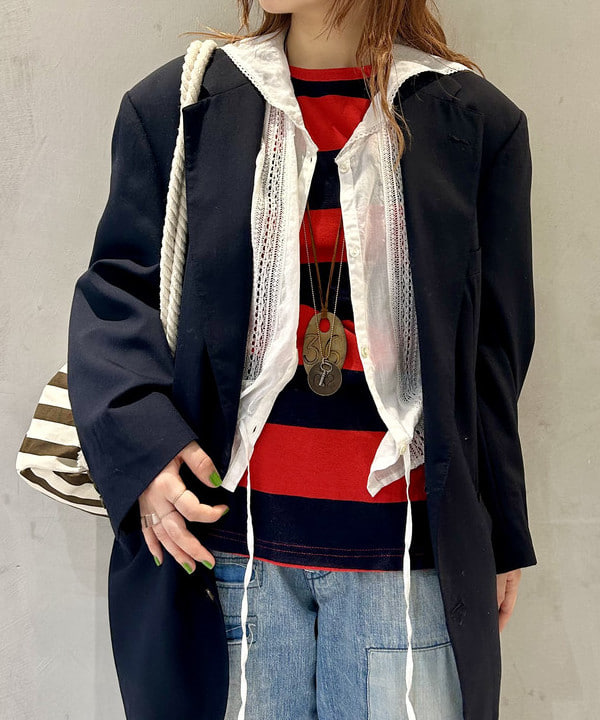 ナツハさんの「BEAMS WOMEN｜マリン バッグ」を使ったコーディネート