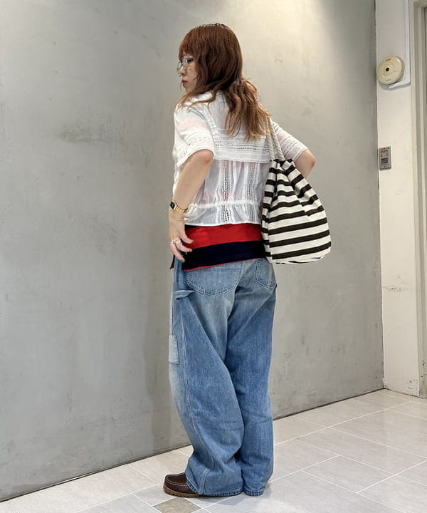 ナツハさんの「BEAMS WOMEN｜マリン バッグ」を使ったコーディネート