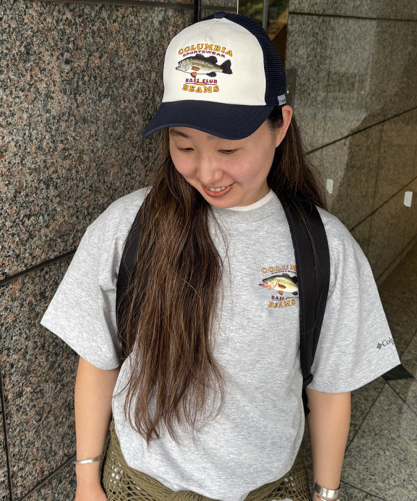 サイトウ　トモミさんの「BEAMS WOMEN｜ビッグ メッシュ フーディー」を使ったコーディネート