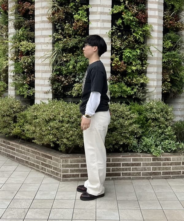 赤羽 花さんの「BEAMS WOMEN｜BEAMS BOY / 25mm WASH ベルト」を使ったコーディネート