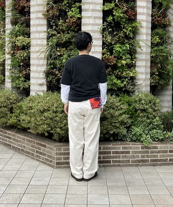 赤羽 花さんの「BEAMS WOMEN｜BEAMS BOY / 25mm WASH ベルト」を使ったコーディネート