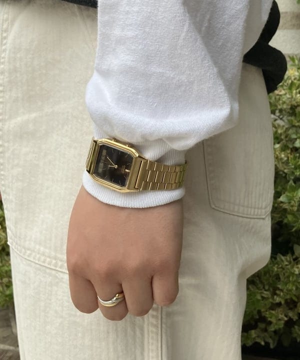 赤羽 花さんの「BEAMS WOMEN｜BEAMS BOY / 25mm WASH ベルト」を使ったコーディネート