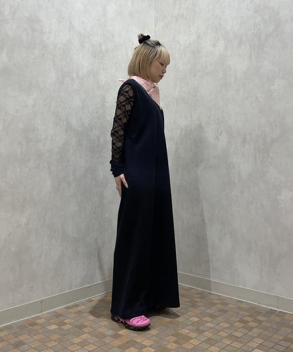 まゆちゃんさんの「BEAMS WOMEN｜2WAY レース バンダナ」を使ったコーディネート