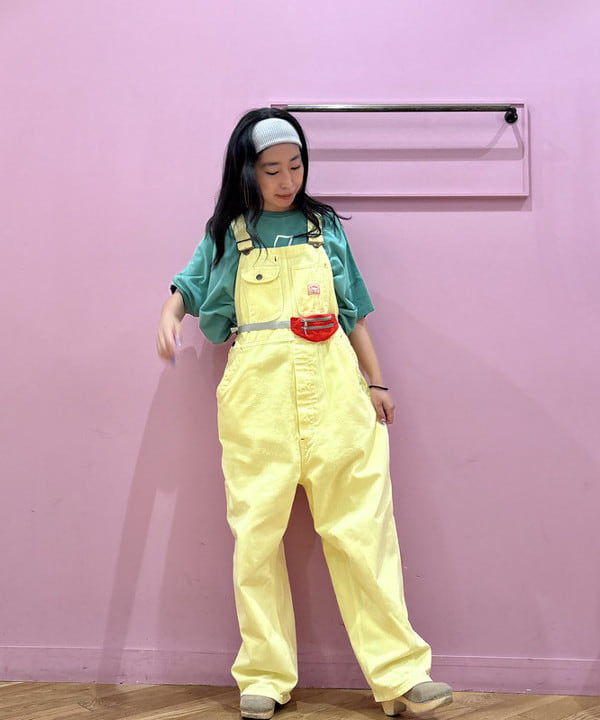 kiyoさんの「BEAMS WOMEN｜【別注】BIGMAC / オーバーダイ オーバーオール 25SS」を使ったコーディネート