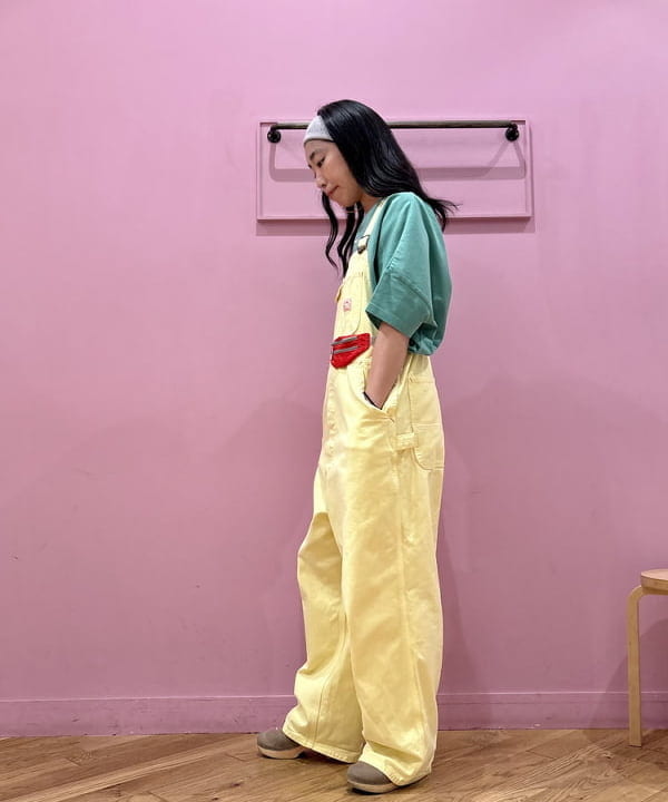 kiyoさんの「BEAMS WOMEN｜【別注】BIGMAC / オーバーダイ オーバーオール 25SS」を使ったコーディネート