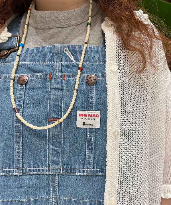 エノモト アミさんの「BEAMS WOMEN｜【別注】BIGMAC / デニム オーバーオール 25SS」を使ったコーディネート