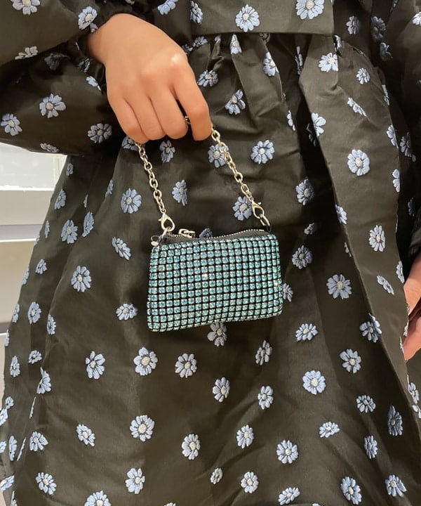 chikaさんの「BEAMS WOMEN｜blicenscell × Ray BEAMS / 別注 bling ミニ バッグ」を使ったコーディネート