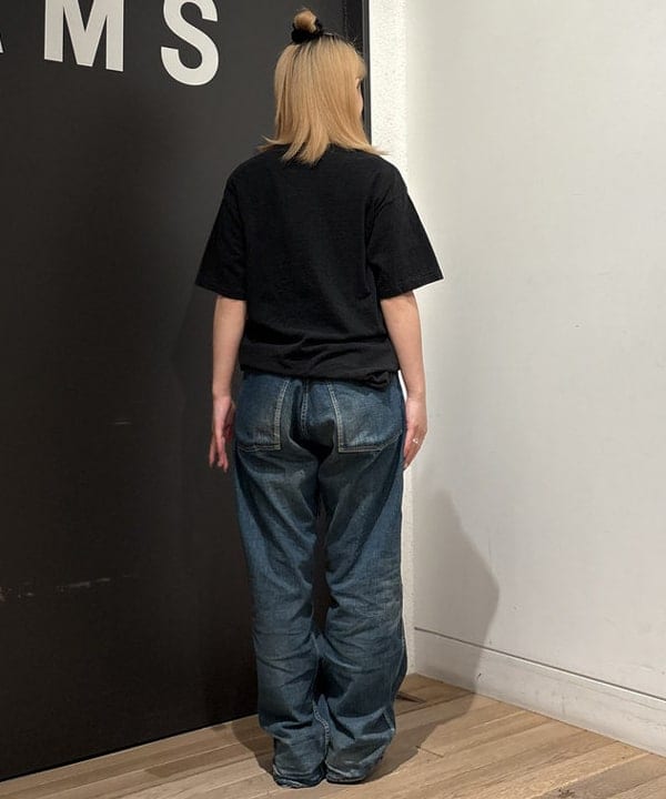 キムさんの「BEAMS WOMEN｜【別注】BOW WOW / BONE T-shirt」を使ったコーディネート