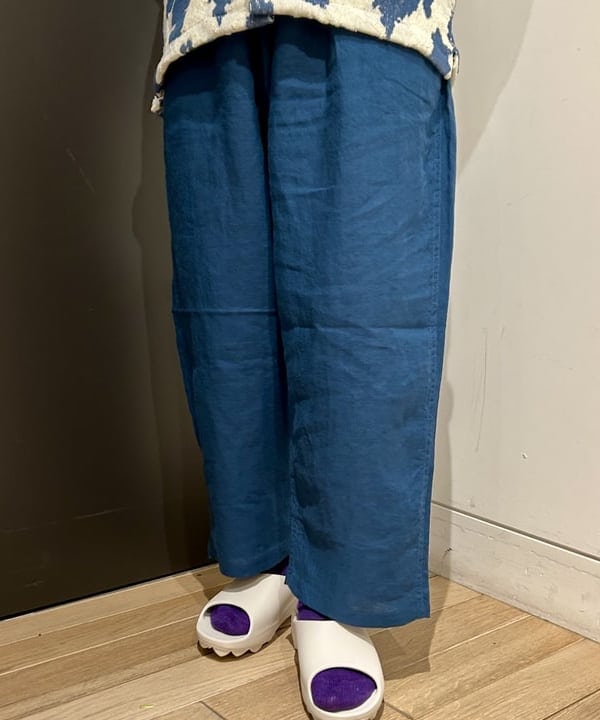 早川 萌子さんの「BEAMS WOMEN｜OAS / Sail Contraste Cuba Terry Shirt」を使ったコーディネート