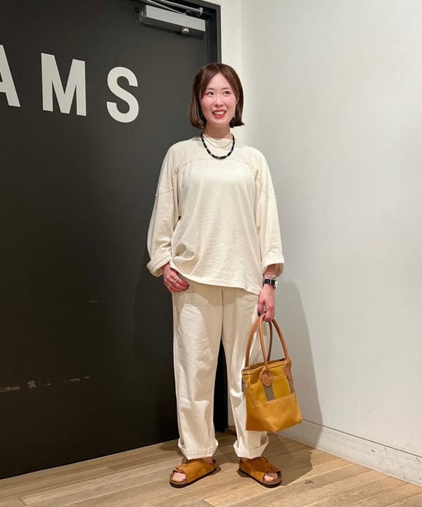 浦谷 久枝さんの「BEAMS WOMEN｜orSlow / ヘリンボーン ツイル サマー ファティーグ パンツ」を使ったコーディネート
