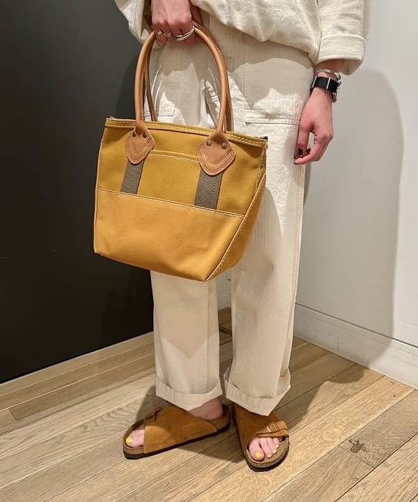 浦谷 久枝さんの「BEAMS WOMEN｜orSlow / ヘリンボーン ツイル サマー ファティーグ パンツ」を使ったコーディネート