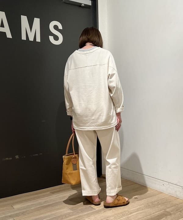 浦谷 久枝さんの「BEAMS WOMEN｜orSlow / ヘリンボーン ツイル サマー ファティーグ パンツ」を使ったコーディネート