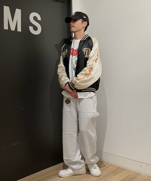 Shinguさんの「BEAMS WOMEN｜ダブルニースウェットパンツ」を使ったコーディネート
