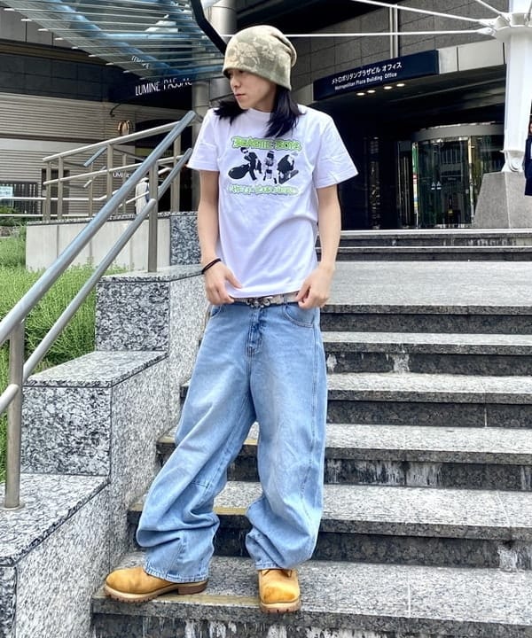 はるひむさんの「BEAMS WOMEN｜デニム バレル パンツ」を使ったコーディネート