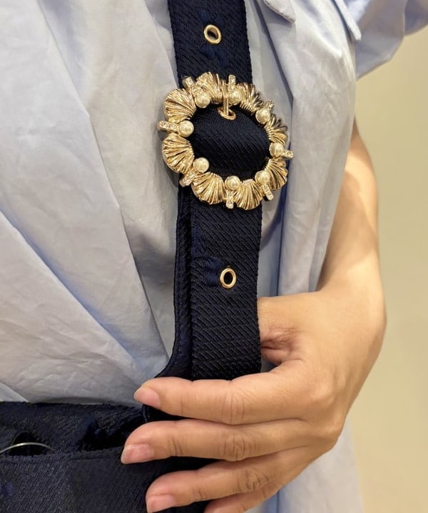 オカベ　アヤカさんの「BEAMS WOMEN｜ウエスタン ブーツ」を使ったコーディネート