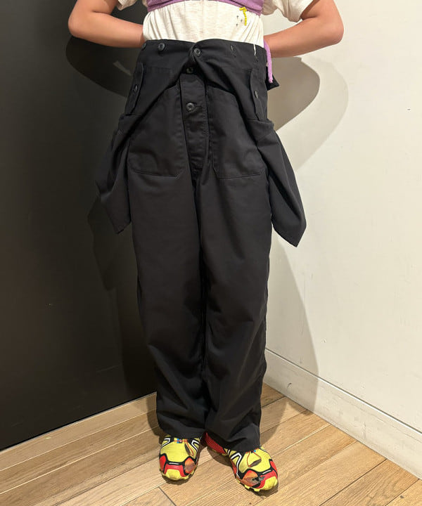 sakuraさんの「BEAMS WOMEN｜ポリエステル コットン ツイル ショート スリーブ オールインワン」を使ったコーディネート