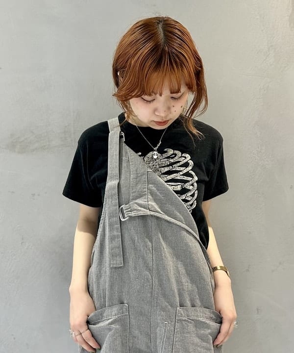 ナツハさんの「BEAMS WOMEN｜ダンガリー サロペット」を使ったコーディネート