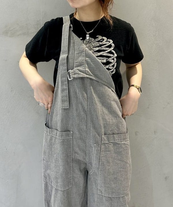 ナツハさんの「BEAMS WOMEN｜ダンガリー サロペット」を使ったコーディネート