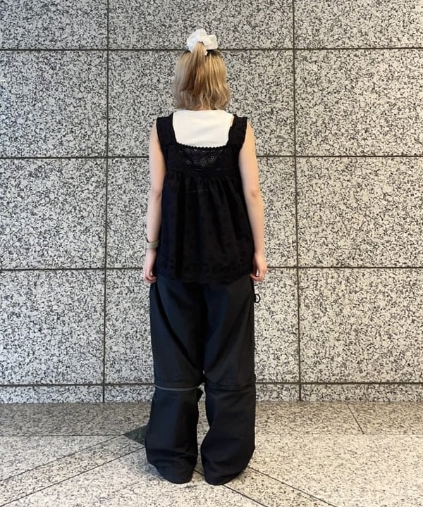 まゆちゃんさんの「BEAMS WOMEN｜カットワーク キャミソール」を使ったコーディネート