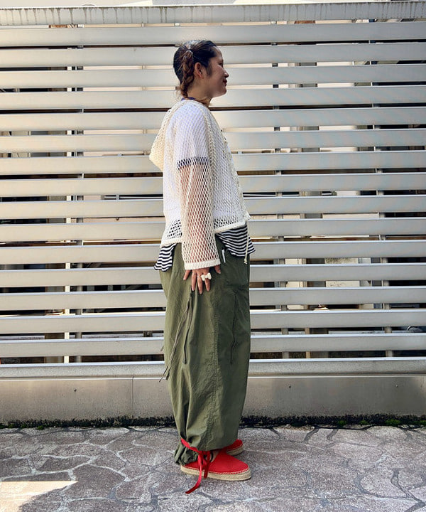 Kyooka Sayakaさんの「BEAMS WOMEN｜【別注】BOW WOW / RINGER T-shirt」を使ったコーディネート