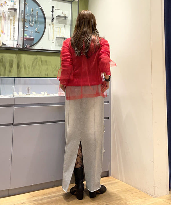 大木さんの「BEAMS WOMEN｜ストレッチ ブーツ」を使ったコーディネート