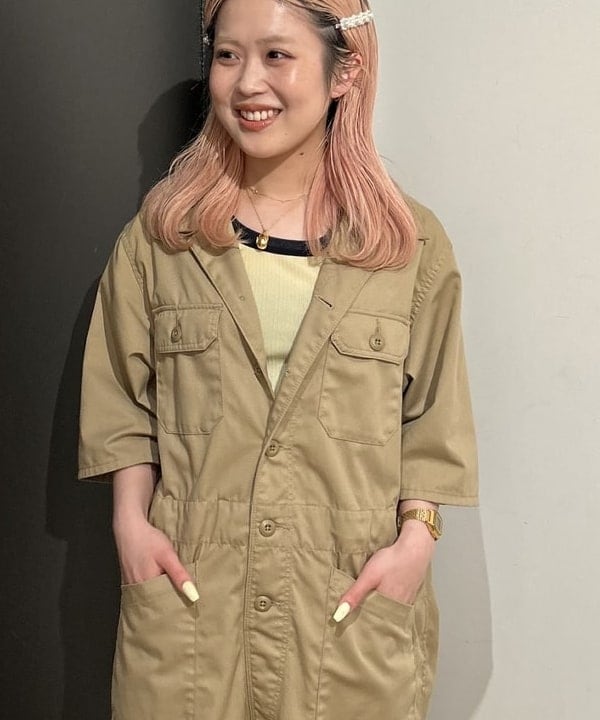 安藤 菜央さんの「BEAMS WOMEN｜maturely / リブ トリム ＆ メロー」を使ったコーディネート