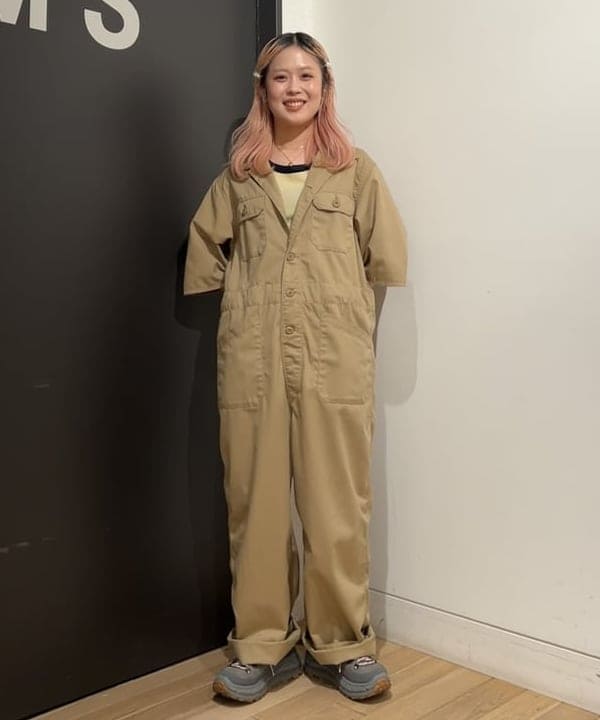 安藤 菜央さんの「BEAMS WOMEN｜maturely / リブ トリム ＆ メロー」を使ったコーディネート