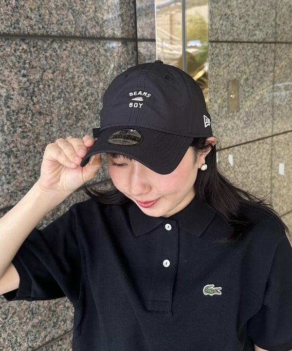 ハナイさんの「BEAMS WOMEN｜【別注】LACOSTE / ヘビー ピケ ポロ ショートスリーブ」を使ったコーディネート