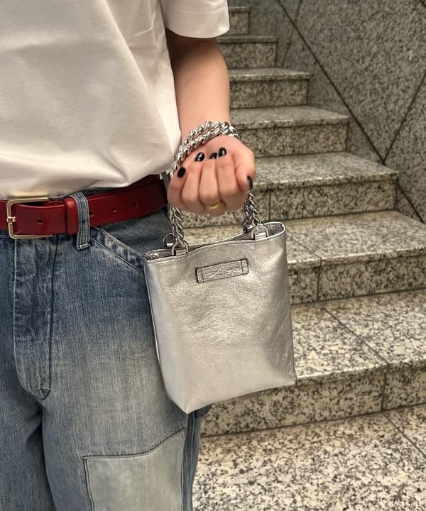 大槻 まひろさんの「BEAMS WOMEN｜AK+1 / ハイゲージ コットン Tシャツ」を使ったコーディネート