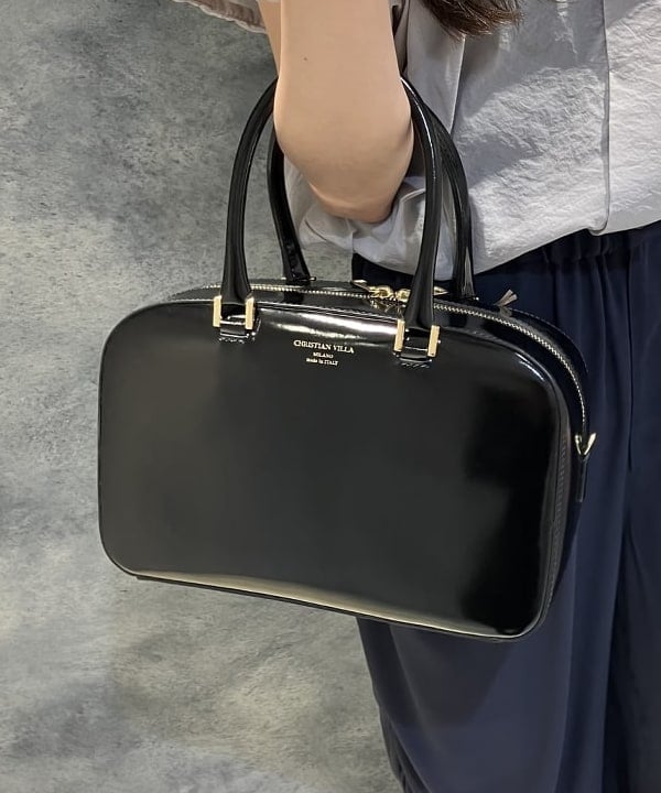 nodokaさんの「BEAMS WOMEN｜CHRISTIAN VILLA / スクエア ボストン バッグ」を使ったコーディネート