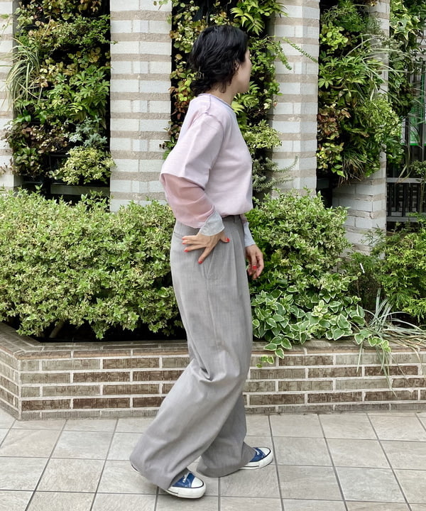 ワカバヤシ　ユカコさんの「BEAMS WOMEN｜BEAMS BOY / 25mm WASH ベルト」を使ったコーディネート