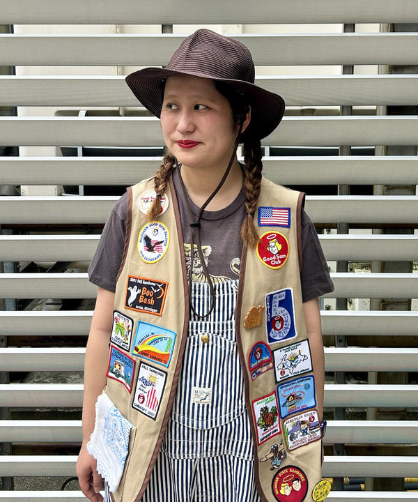 Kyooka Sayakaさんの「BEAMS WOMEN｜【別注】cableami / RANGER HAT」を使ったコーディネート