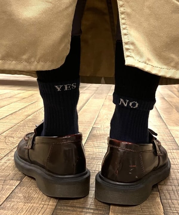 葵さんの「BEAMS WOMEN｜【別注】ROSTER SOX / YES NO ソックス」を使ったコーディネート