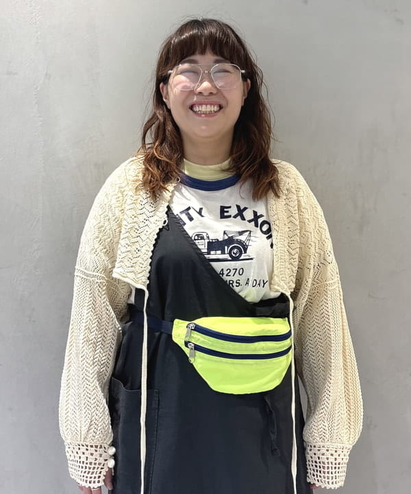 kawaiさんの「BEAMS WOMEN｜レース ニット ボレロ」を使ったコーディネート